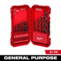 Milwaukee 21 PC THUNDERBOLT® Black Oxide Drill Bit Set — 48-89-2801
