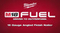 Milwaukee M18 FUEL™ 16 Gauge Angled Finish Nailer Kit — 2841-21CT