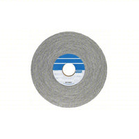 NORTON Convolute Wheel: 6 in Dia x 1 in W, 1 in Arbor, Aluminum Oxide, Fine, Medium (6), 3 PK