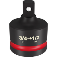 Milwaukee SHOCKWAVE™ Impact Duty 3/4" Drive 1/2" Drive Reducer — 49-66-6728