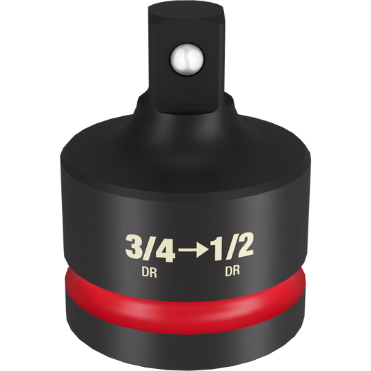 Milwaukee SHOCKWAVE™ Impact Duty 3/4" Drive 1/2" Drive Reducer — 49-66-6728