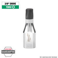 Milwaukee 3/8" Drive T55 TORX® Bit Socket — 45-34-1018