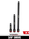 Milwaukee 3 PC SHOCKWAVE™ Impact Duty 3/8