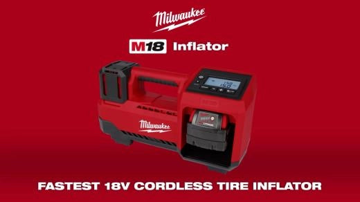 Milwaukee M18™ 18V Cordless Tire Inflator — 2848-20