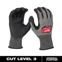 Milwaukee Cut Level 3 High-Dexterity Nitrile Dipped Gloves - M — 48-73-7131