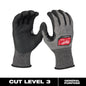 Milwaukee Cut Level 3 High-Dexterity Nitrile Dipped Gloves - M — 48-73-7131