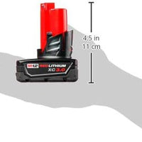 Milwaukee® M12 RED LITHIUM™ XC 3.0 AH, 2 Batteries Pack, 48-11-2412