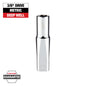 Milwaukee 3/8" Drive 10mm Metric Deep Socket with FOUR FLAT™ Sides — 45-34-0010