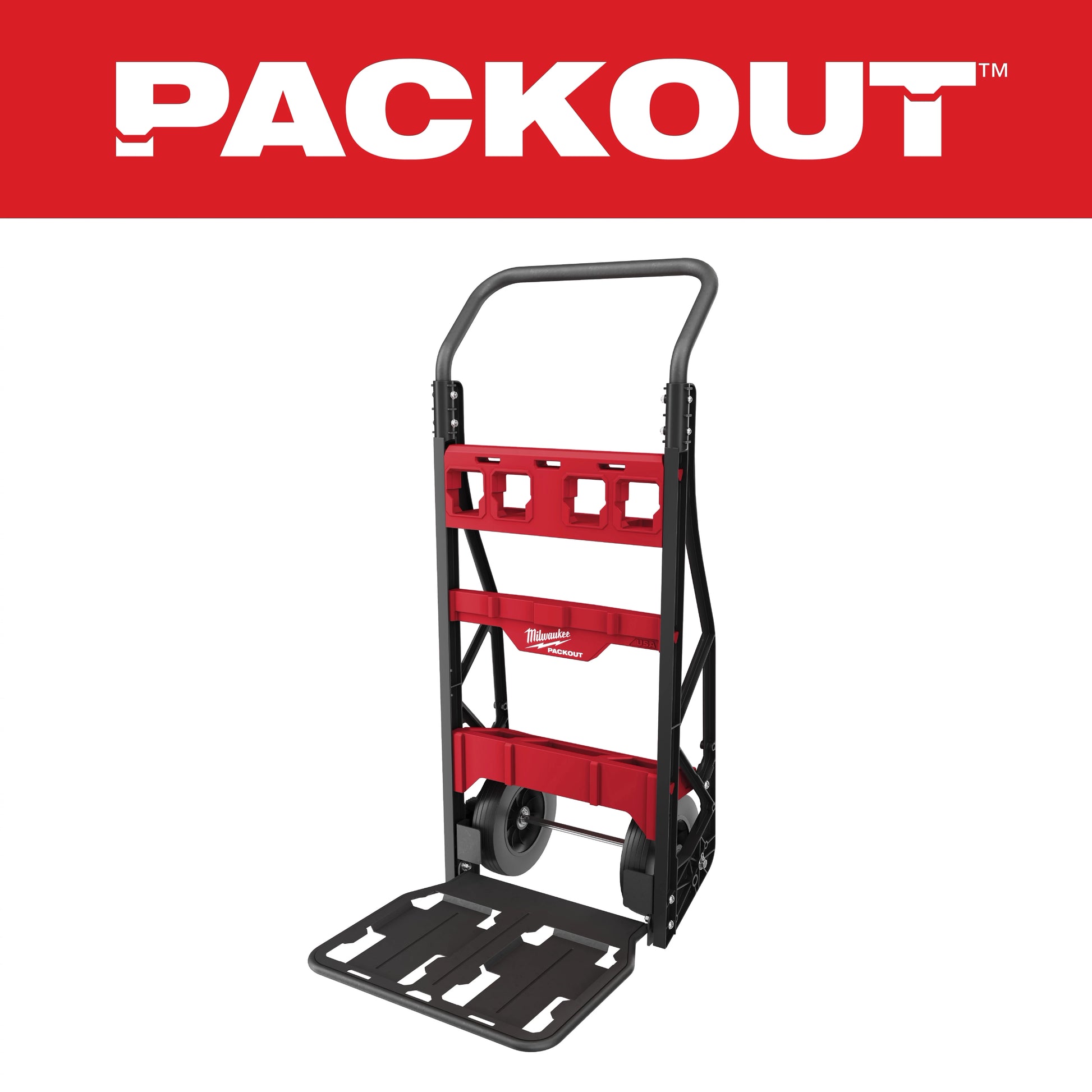 Milwaukee PACKOUT™ 2-Wheel Cart — 48-22-8415