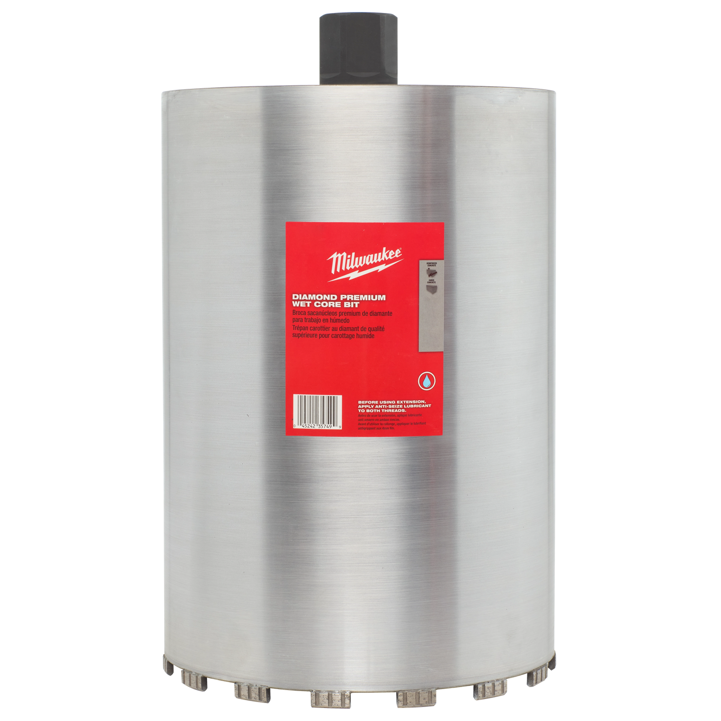 Milwaukee 10" Diamond Premium Wet Core Bit — 48-17-3100