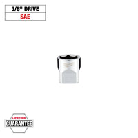 Milwaukee 3/8" Drive 3/4" SAE Socket with FOUR FLAT™ Sides — 45-34-9068