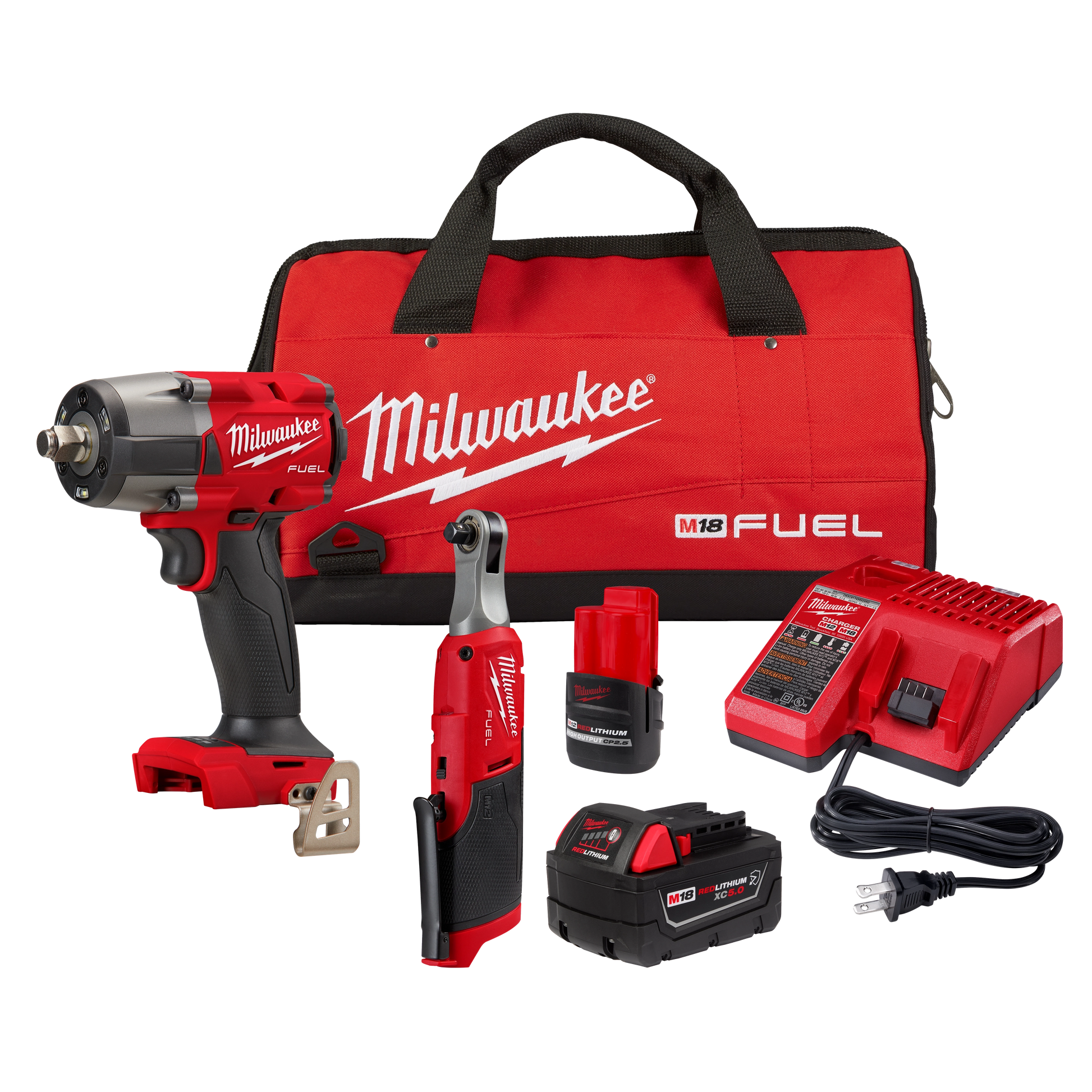 Milwaukee M18 FUEL™ & M12 FUEL™ 2-Tool Combo Kit — 3890-22