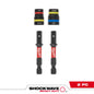 Milwaukee 2 PC SHOCKWAVE™ Impact Duty QUIK-CLEAR™ 2-in-1 Magnetic Nut Driver Set — 49-66-4565