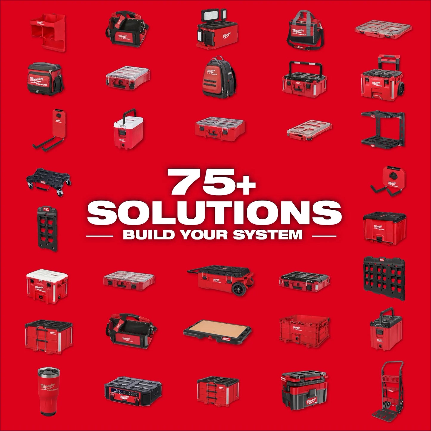 Milwaukee Low-Profile Customizable Foam Insert for PACKOUT™ Drawer Tool Boxes — 48-22-8453