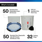 3M™ PPS Cups and Liner System 2.0, 125 Micron