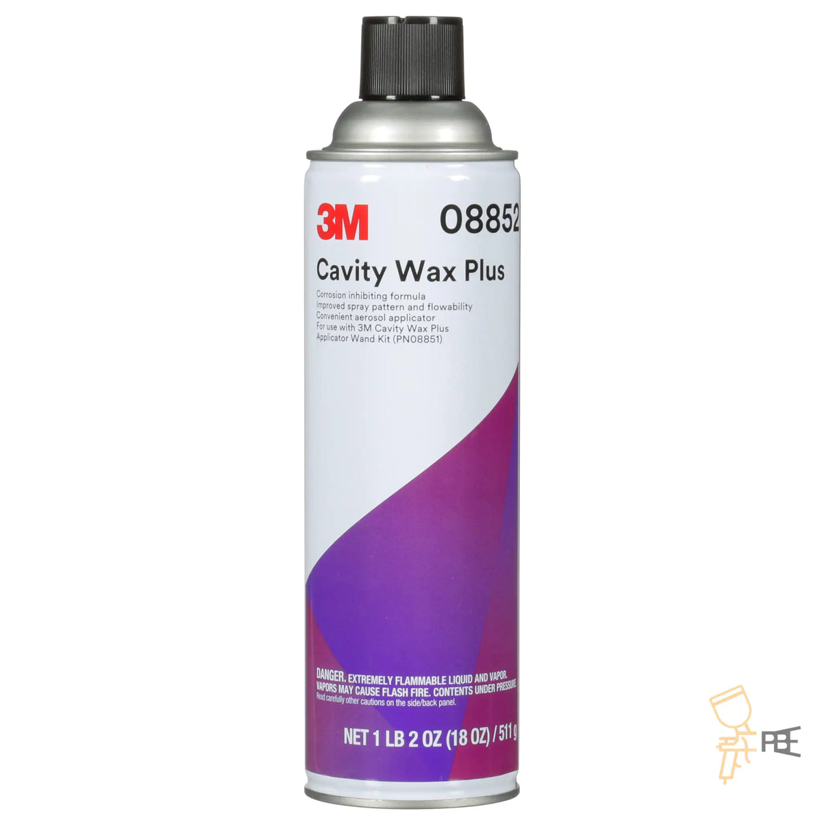3M Cavity Wax Plus 08852 Corrosion Protection Coating, 18 oz Can, Opaque - part 08852