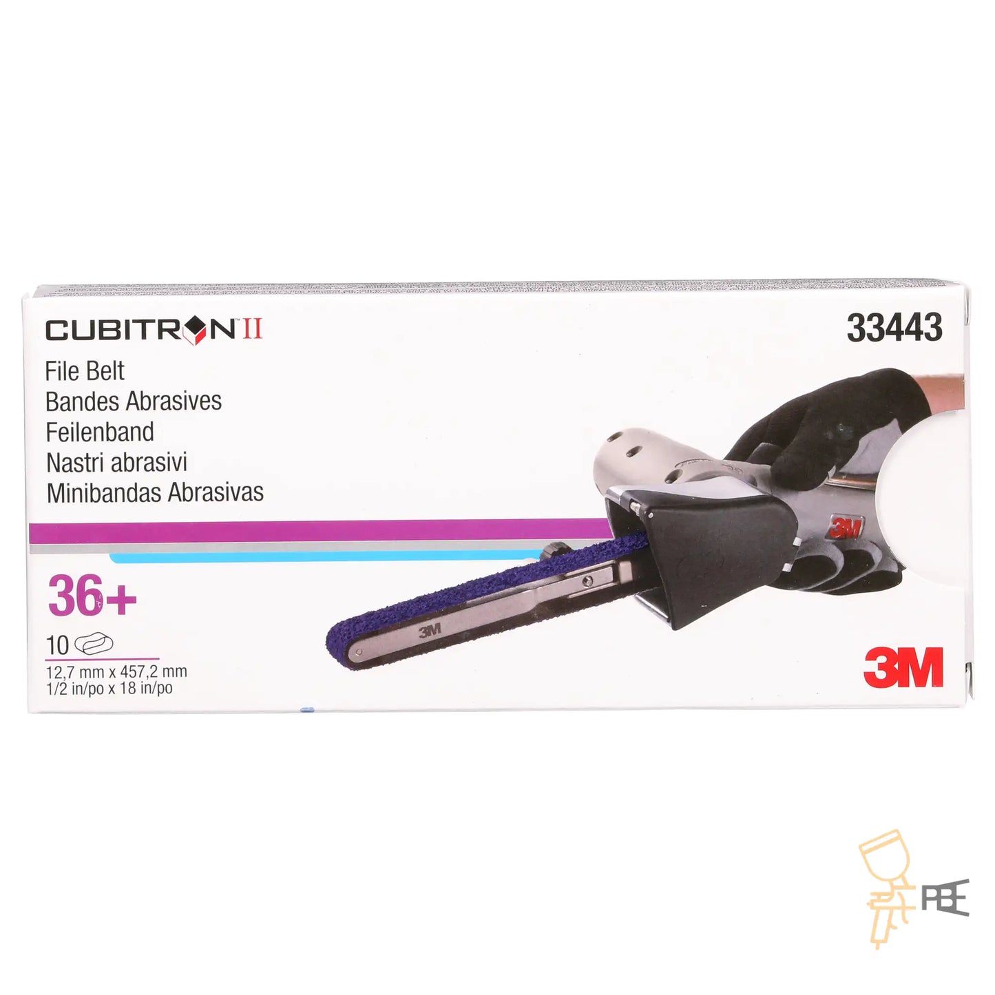 3M™ Cubitron™ II File Belt, 786F, Carton