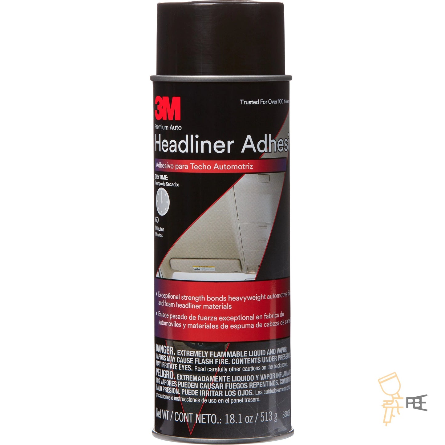 3M™ Headliner & Fabric Adhesive, 38808, 18.1 oz. Aerosol Can