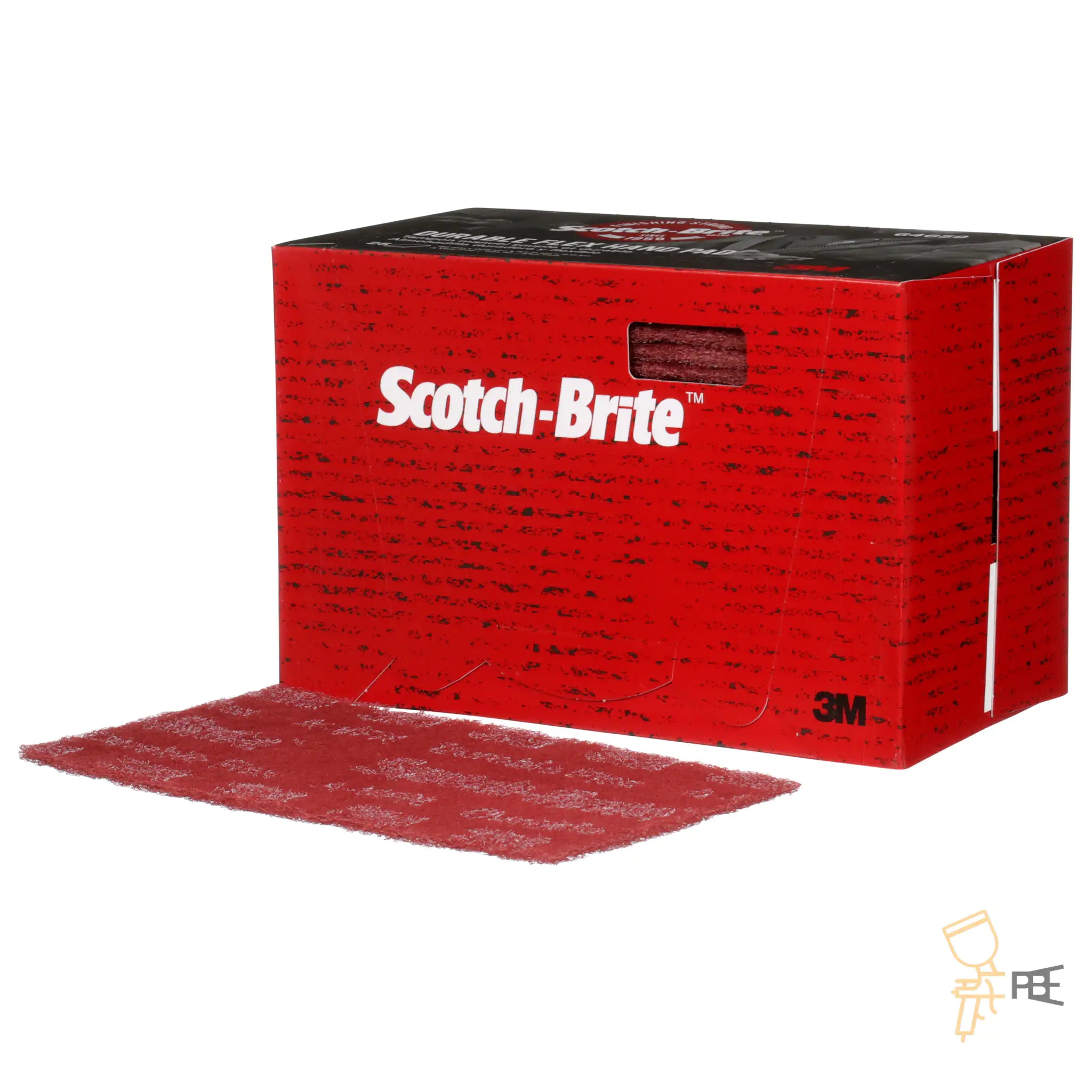 3M Flexible Scotch Brite Maroon 4 1 2 X 9 320G 400G 64659 PBE   3M Flexible Scotch Brite Gray 64659 02.webp