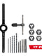Milwaukee 17 PC SAE Tap and Die Set — 49-22-5600