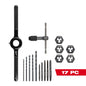 Milwaukee 17 PC SAE Tap and Die Set — 49-22-5600