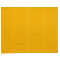 3M™ Gold Abrasive Sheet 12537, 600, 9 in x 11 in (229 mm x 280 mm), 50 Sheets/Pack, 5 Packs/Case