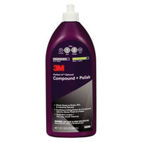 3M Perfect-It™ 30344 Gelcoat Compound + Polish, 1 qt Bottle, White, Liquid - part 30344