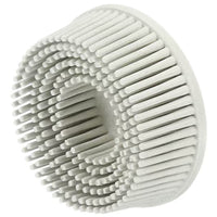 Scotch-Brite™ Roloc™ Bristle Disc, 07529, RD-ZB, 120 White, 3 in, 4 ea/Case
