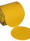 3M™ Stikit™ Gold Abrasive Disc Roll 09311, 80D, 6 in (150 mm), No Hole, 100 Discs/Roll 6 Rolls/Case