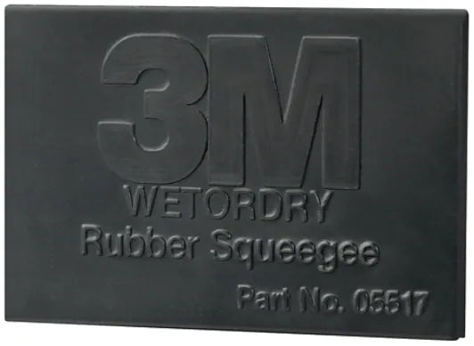 3M™ Wetordry™ Rubber Squeegee, 05518, 2 in x 3 in, 50 per case