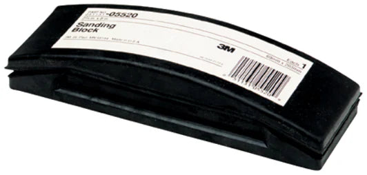 3M™ Rubber Sanding Block 05520, 2-3/4 in x 8 in, 10/Case