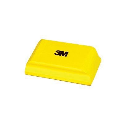3M 05686 Sanding Block, 5-1/4 in Dia L x 2-5/8 in W, Hook and Loop Attachment - part 05686