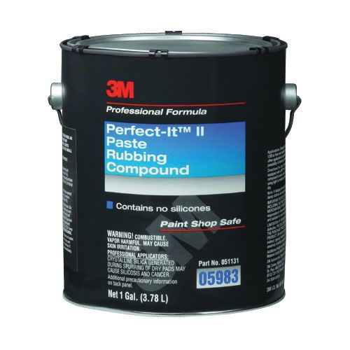 3M Perfect-It™ II 05983 Rubbing Compound, 1 gal Can, Tan, Paste, Compound - part 05983