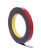 3M™ Automotive Acrylic Plus Premium Attchment Tape 06387, Black, 1.12 mm, 1/4 in x 20 yd, 12 Roll/Case