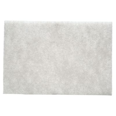Scotch-Brite™ Light Cleansing Hand Pad 07445, HP-HP, Nepheline Syenite Super Fine, White, 6 in x 9 in, 20/Inner, 60 ea/Case
