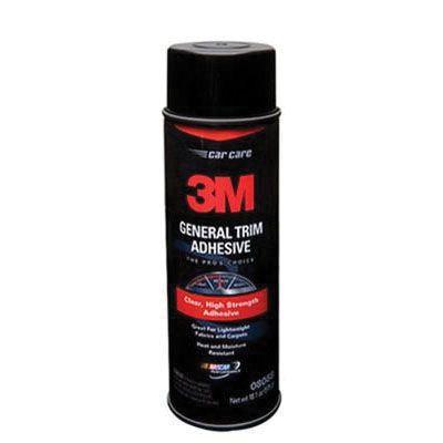3M 08088 General Trim Adhesive, 18.1 fl-oz Aerosol Can, Liquid, Clear, 1 to 5 min Application - part 08088