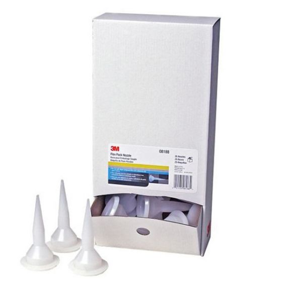 3M 08188 Flex-Pack Nozzle, Plastic, Opaque - part 08188