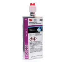 3M Automix™ 08235 Semi-Rigid Parts Repair, 200 mL Cartridge, Liquid, Black, 1 to 1.2, 1 to 4 hr Curing - part 08235