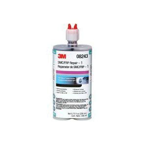 3M Automix™ 08243 SMC/Fiberglass Repair Adhesive, 200 mL Cartridge, Liquid, White/Black, 1 to 1.2 - part 08243