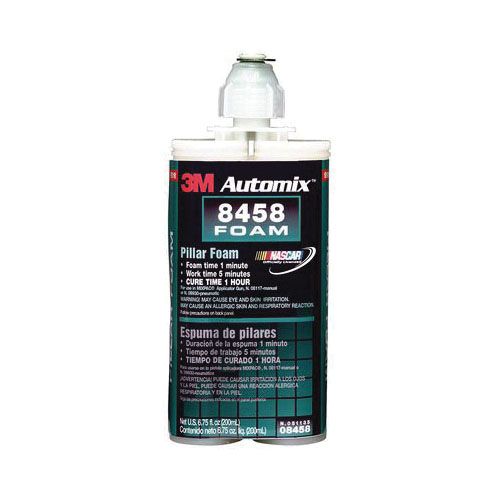 3M Automix™ 08458 Rigid Pillar Foam, 200 mL Cartridge, Liquid, Yellow, 1.24, 1 hr Curing - part 08458