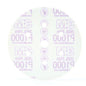 3M 01134 260L Series Dust Free Abrasive Disc, 6 in Dia, P1200 Grit, Hook and Loop, Red/White - part 1134