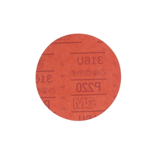 3M Hookit Red Abrasive Disc 316U