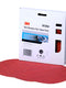 3M™ Red Abrasive Stikit™ Disc Value Pack, 01254, 6 in, P180 grade, 25 discs per carton, 4 cartons per case