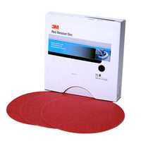 3M™ Hookit™ Red Abrasive Disc, 01262, 6 in, 40, 25 discs per carton, 6 cartons per case