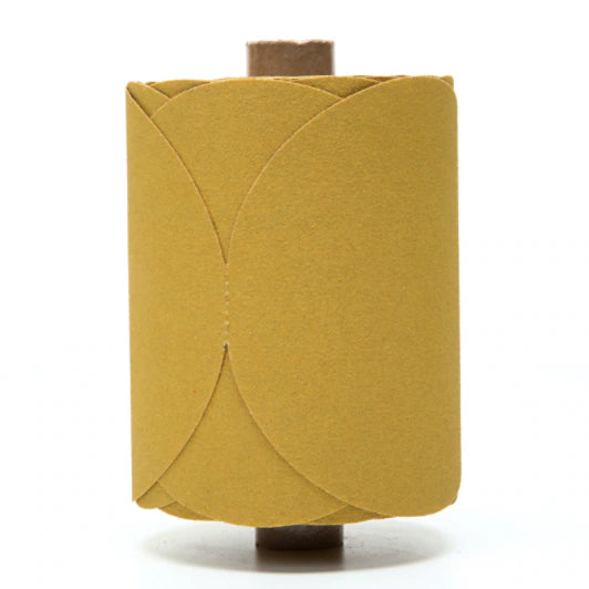 3M™ Stikit™ Gold Disc Roll, 01427, 5 in, P100, 125 discs per roll, 10 rolls per case