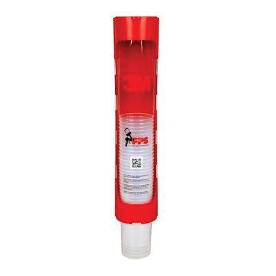 3M PPS™ 16219 Liner Dispenser, Red, Use With: Large, Midi, Mini, Standard Cup Lids - part 16219