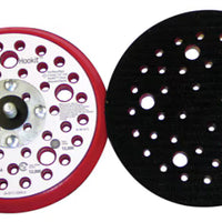 3M Xtract™ Low Profile Back-up Pad, 20353, 5 in x 3/8 in x 5/16 in-24 External, 44 Holes, Red Foam, 10 ea/Case