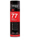 3M Super 77™ 21210 Multi-Purpose Spray Adhesive, 24 fl-oz Aerosol Can, Liquid, Clear, 30 min Curing - part 21210