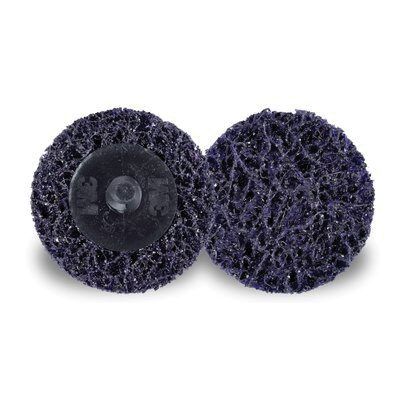 3M Scotch-Brite™ 21538 XT Pro Series Clean and Strip Disc, 2 in Dia, Extra Coarse Grade, 18000 rpm, Purple - part 21538