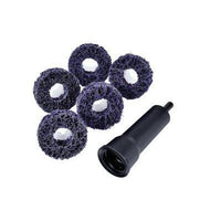 3M Scotch-Brite™ 21758 XO-DR Series Brake Hub Cleaning Disc Kit, Extra Coarse Grade, 20000 rpm, Purple - part 21758